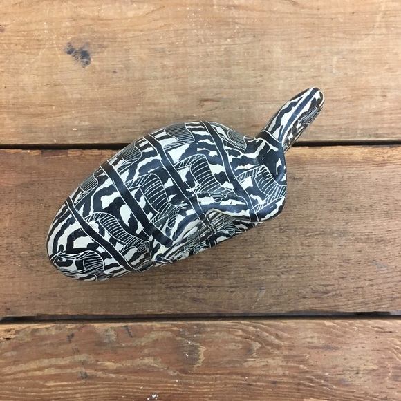 Besmo Kenya Carved Stone Elephant Trinket Dish - Picture 3 of 8